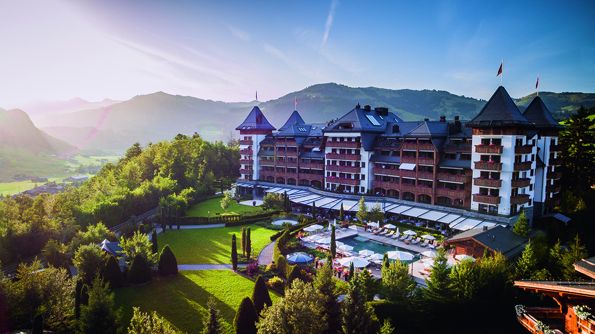 luxury alpine hotel