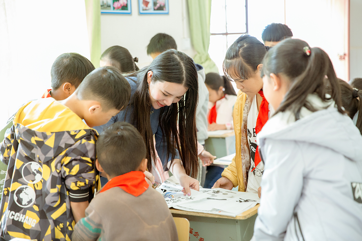 woman in classroom