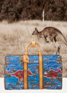 bag and kangaroo