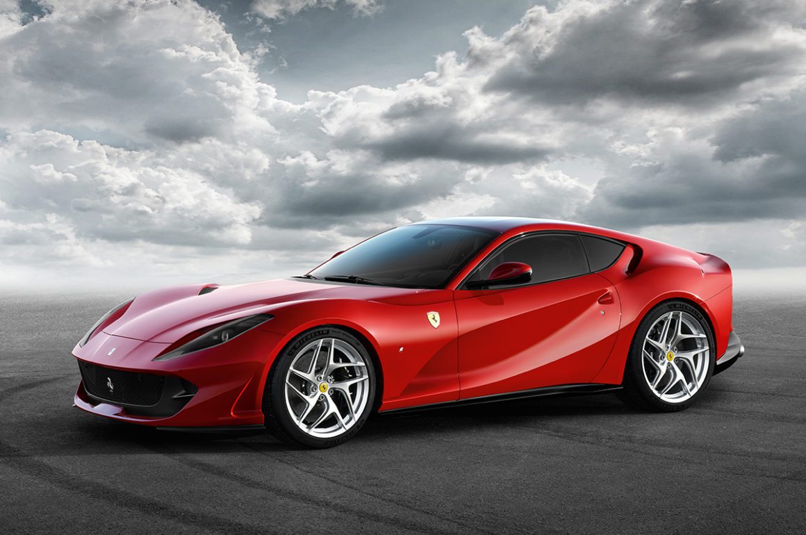 red sportscar