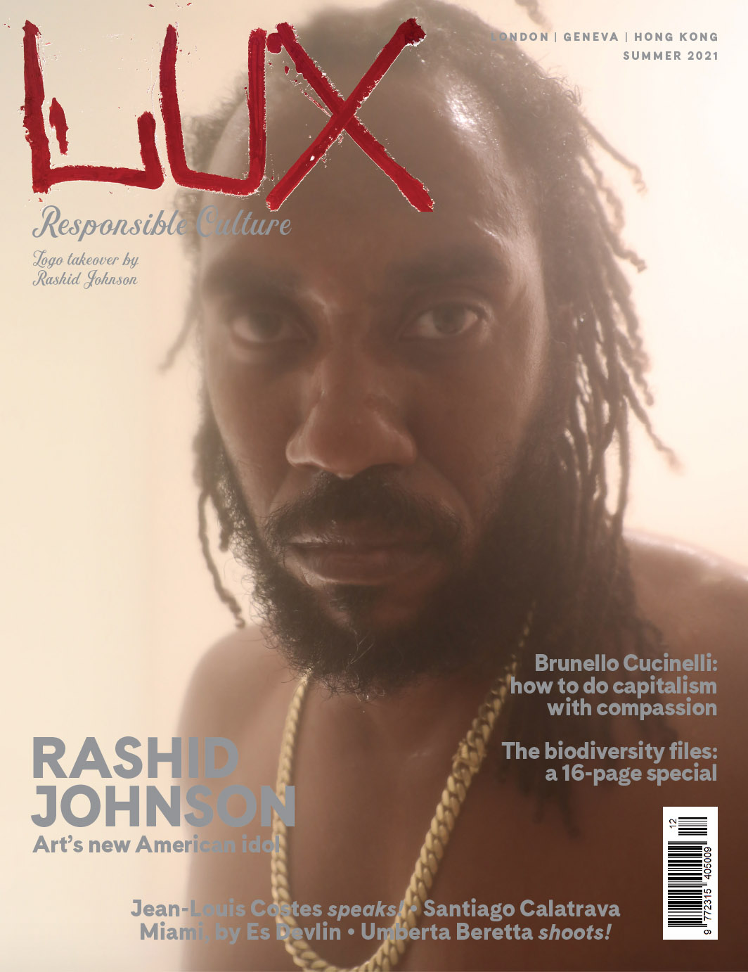 rashid johnson cover of LUX