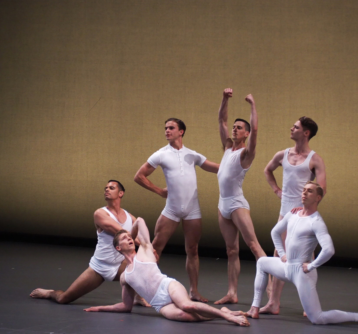 dancers in white