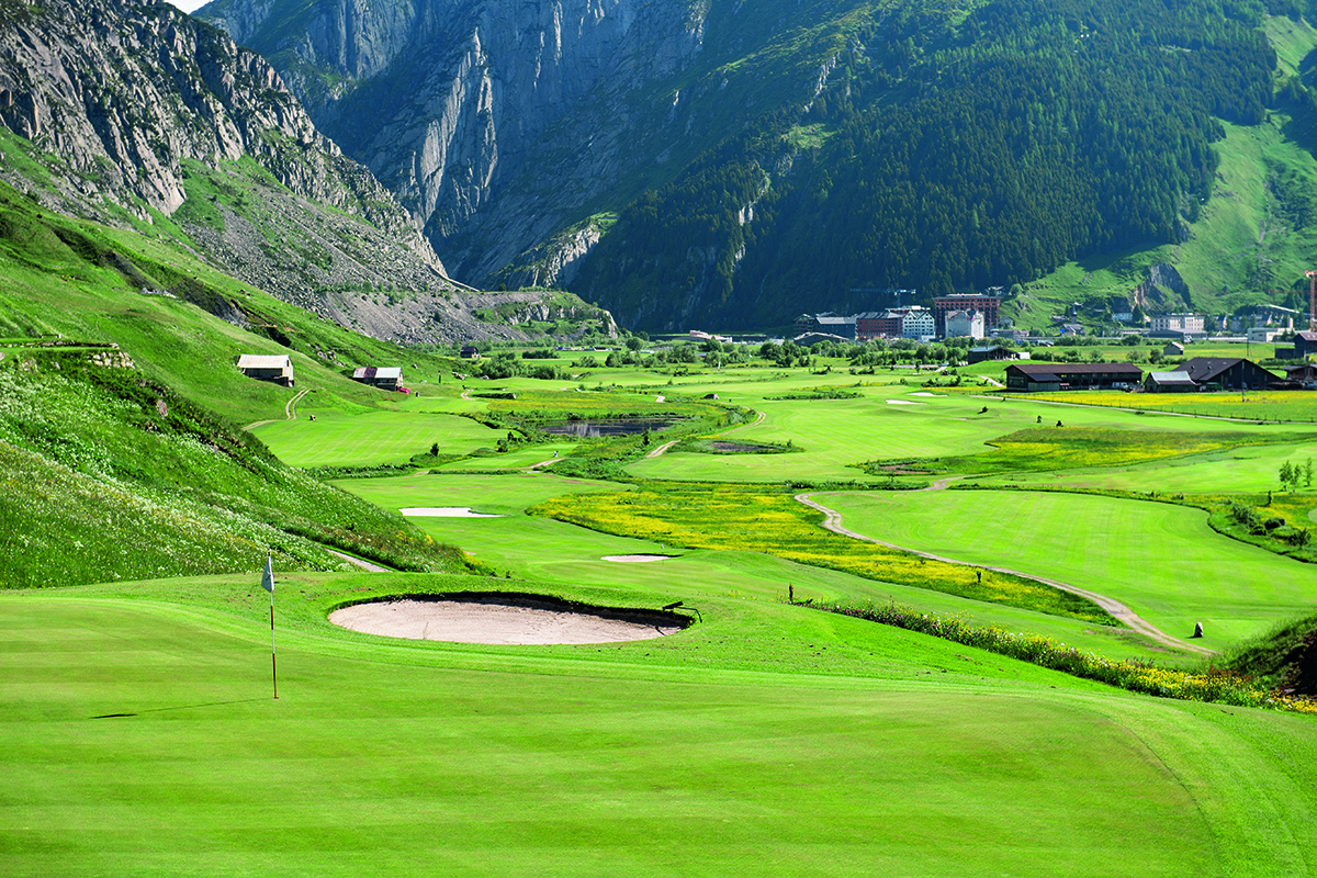 alpine golf course