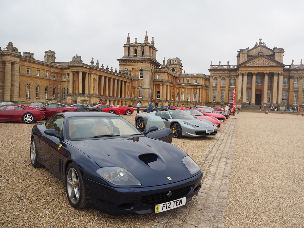 cars outside a palace