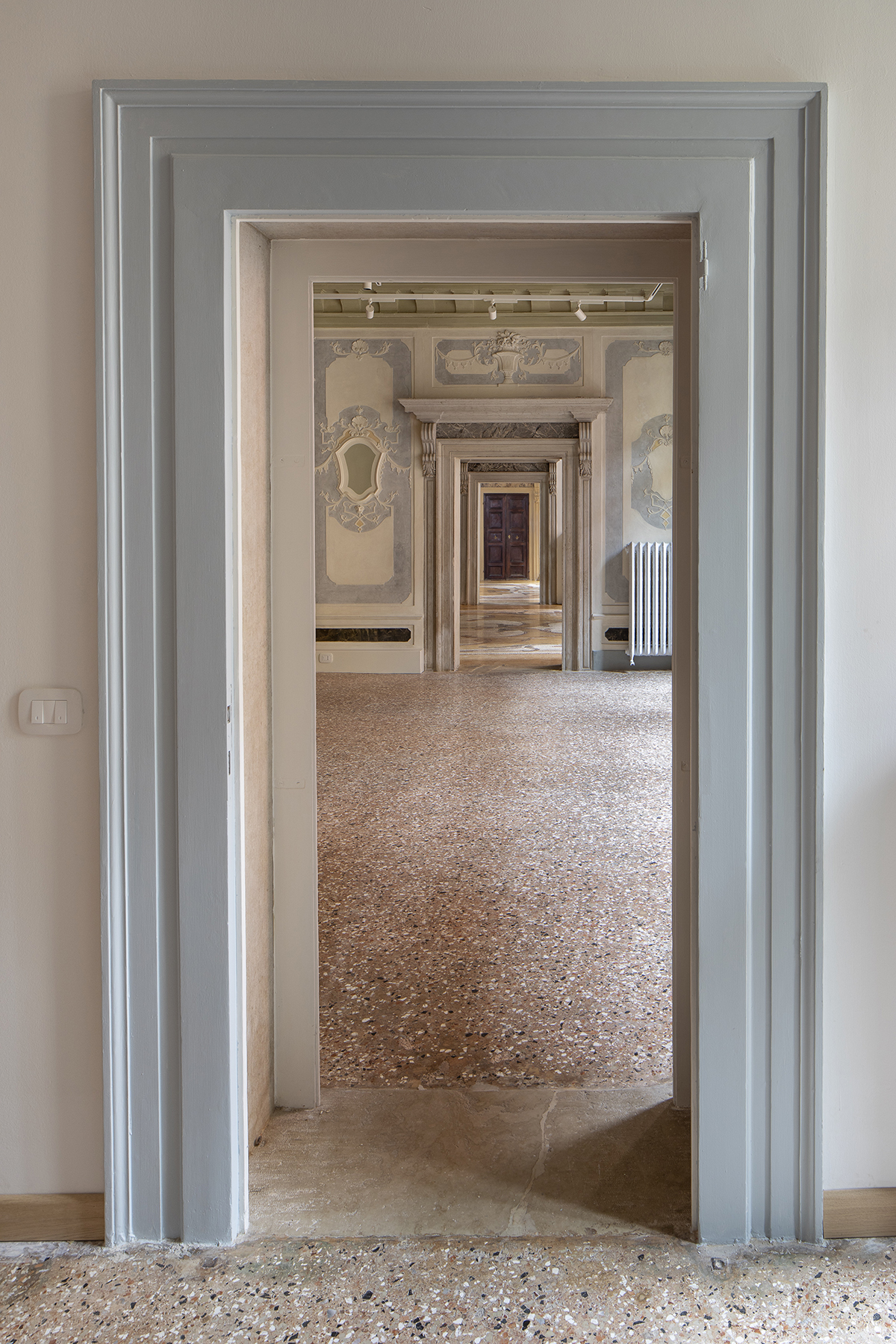 doorway into a palace