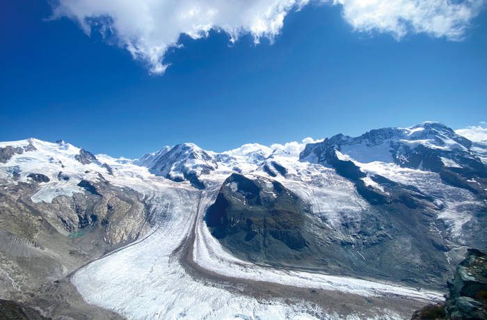 Glacier landscape