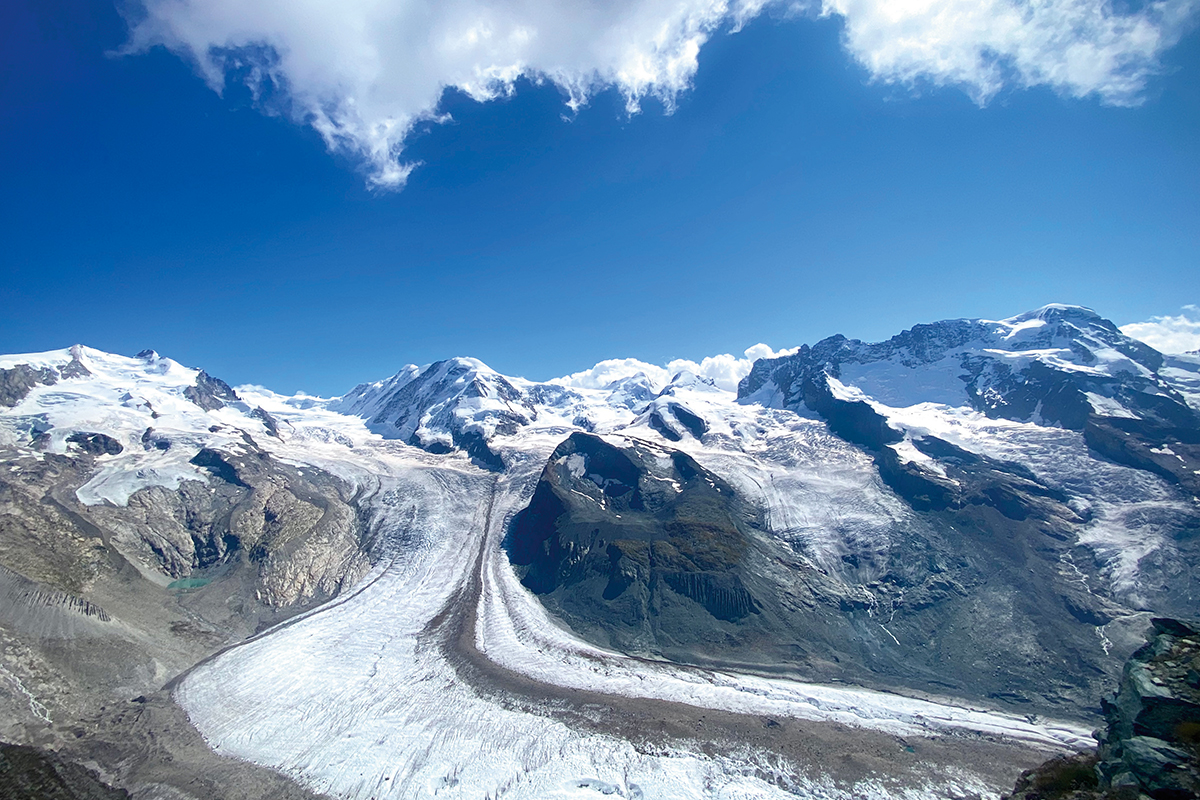 Glacier landscape