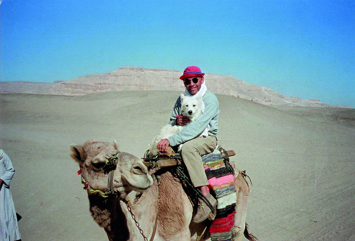 man on camel