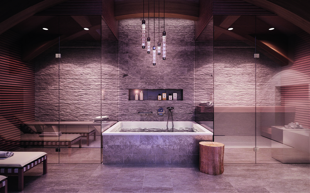 spa bathroom