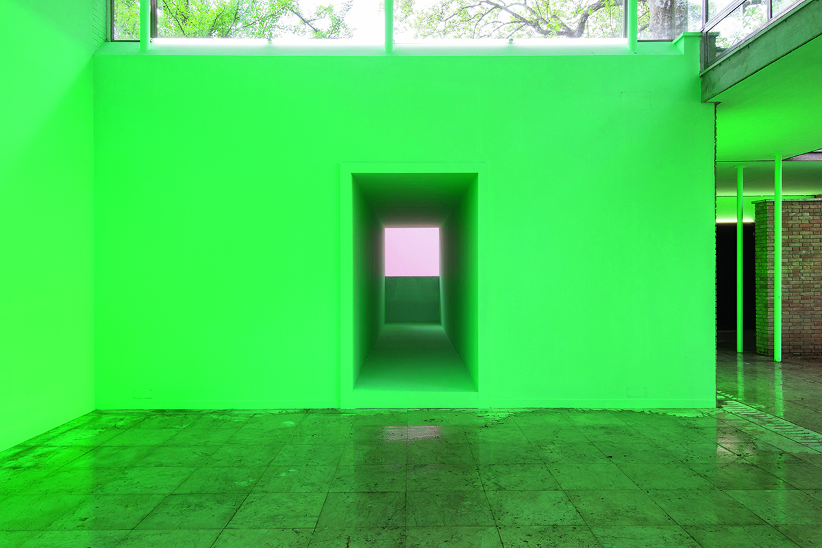 green doorway 