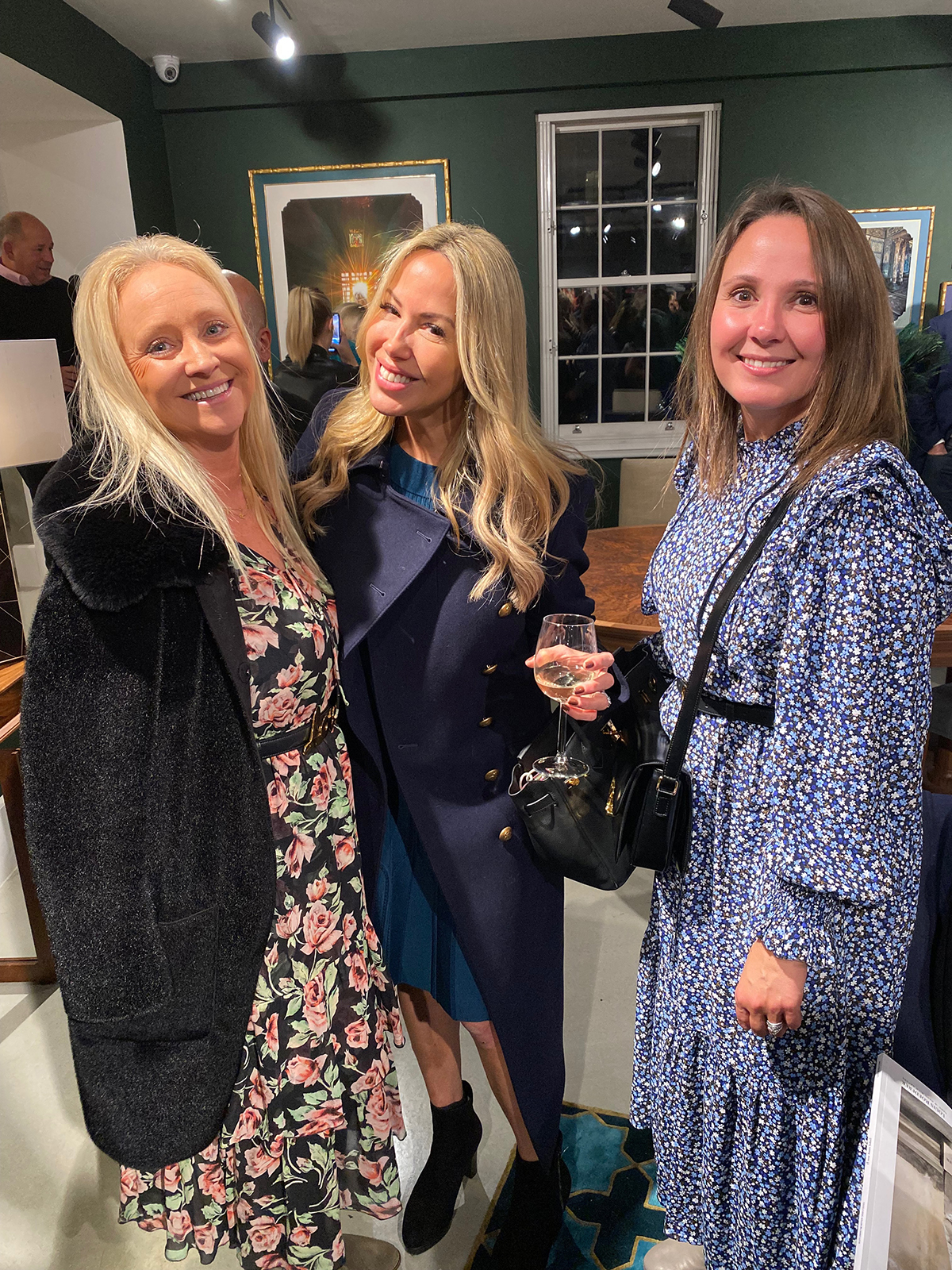 three women posing for a photo