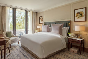 luxury hotel bedroom