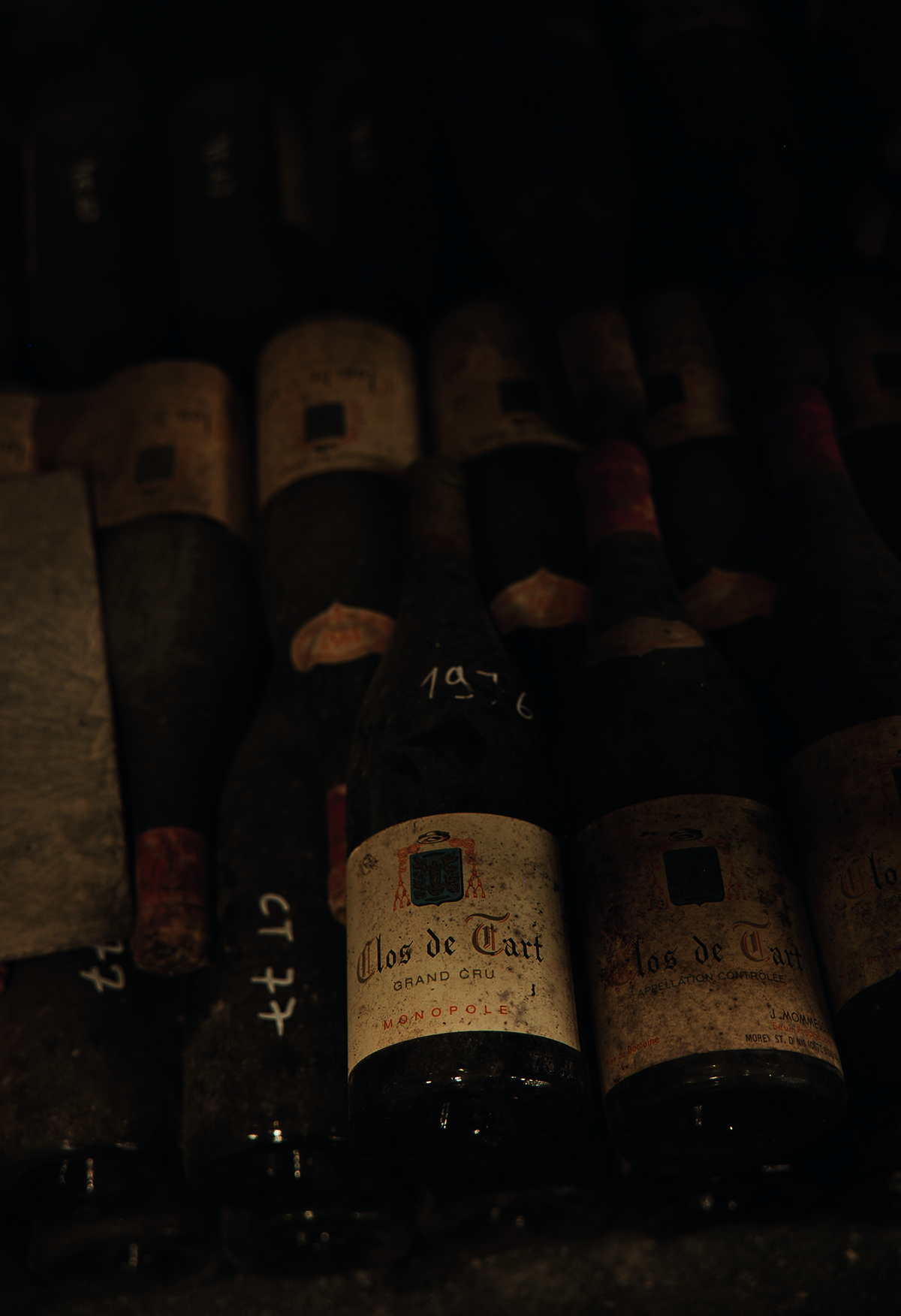 old sealed wine bottles