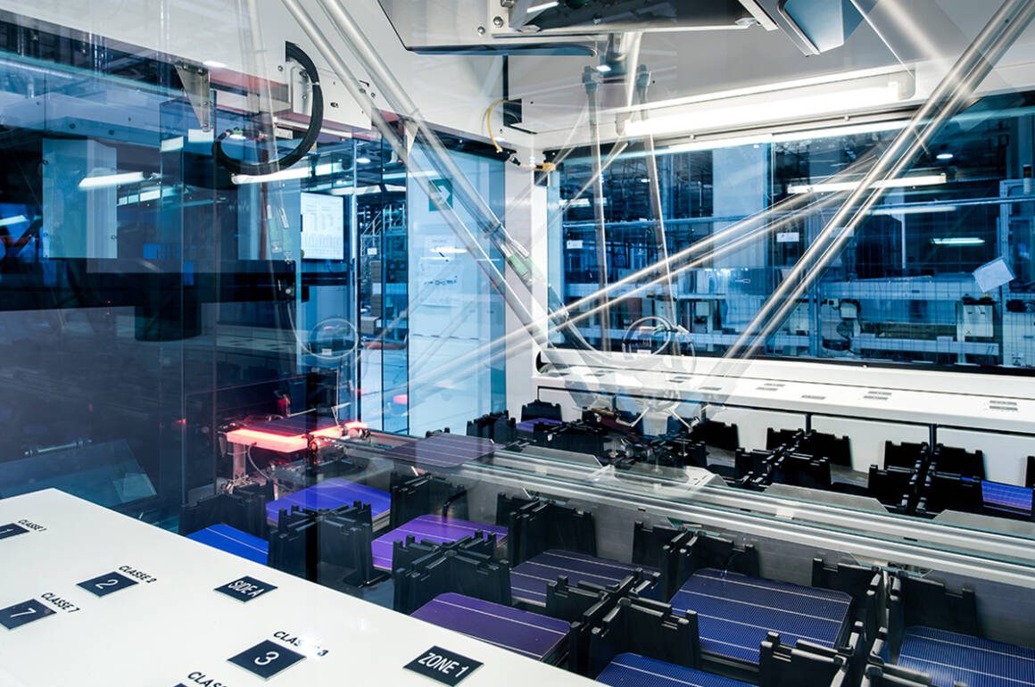 A room filled with lights and technology