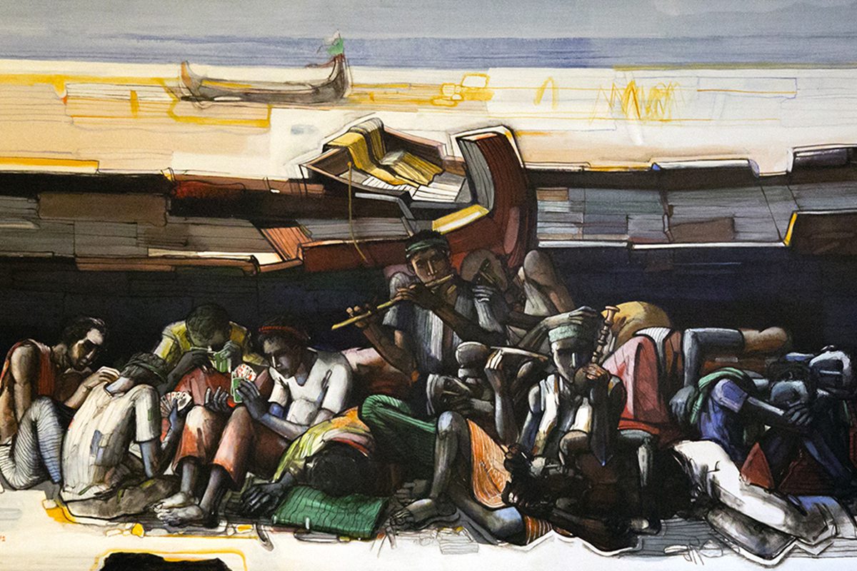 Rafiqun Nabi: Exploring Bangladeshi society through art