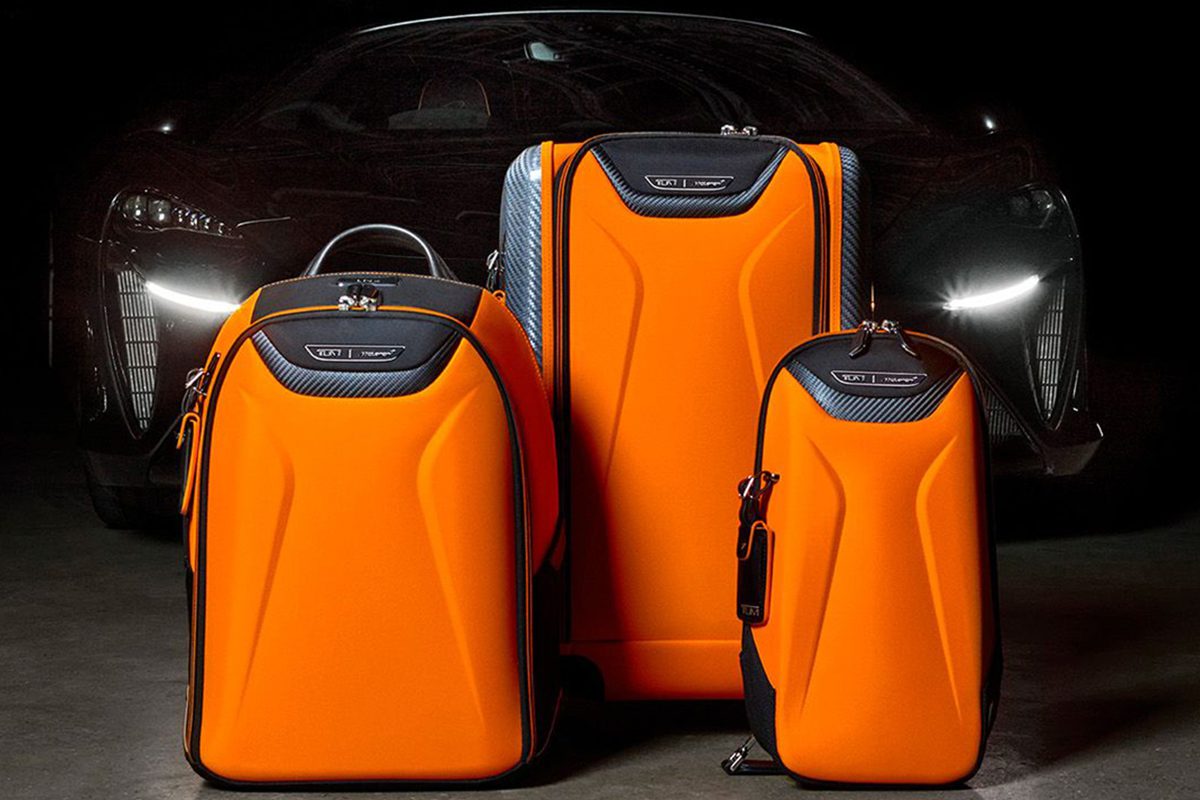Tumi and McLaren team up to celebrate six decades of McLaren