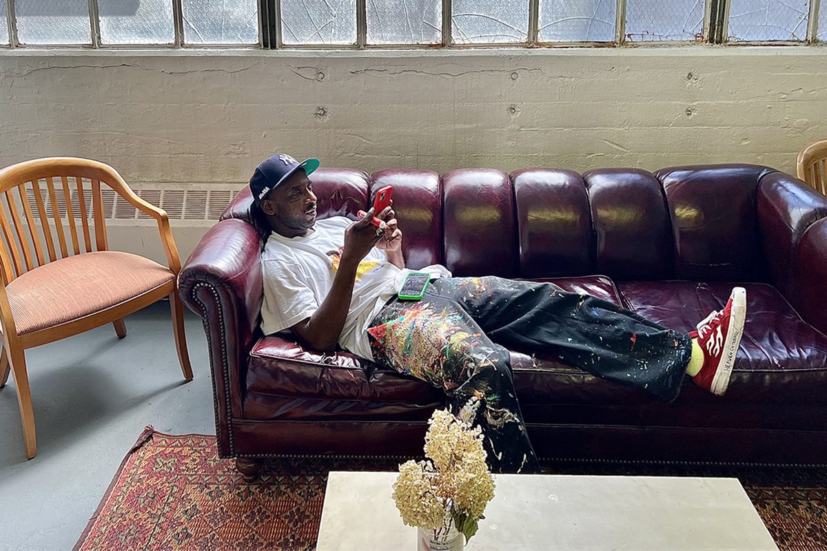 Artist Ricky Burrows: From the streets to the studio