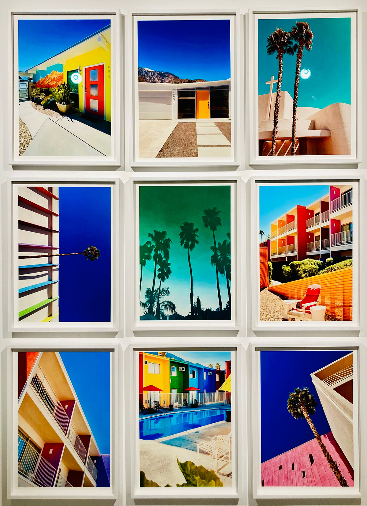 a grid of various very colourful pictures